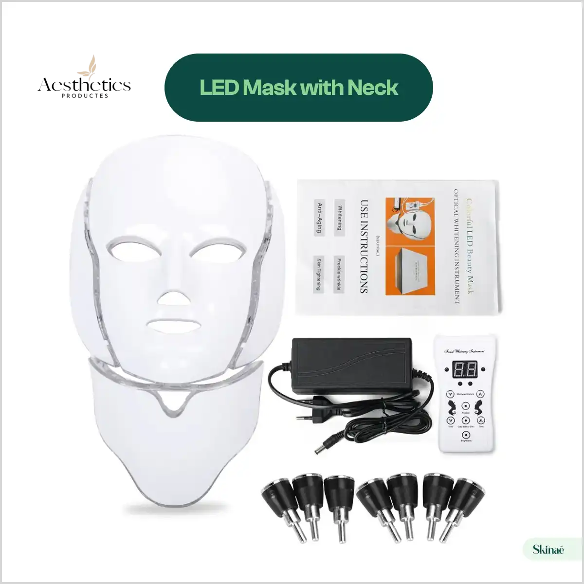 7 Colors LED Facial Mask