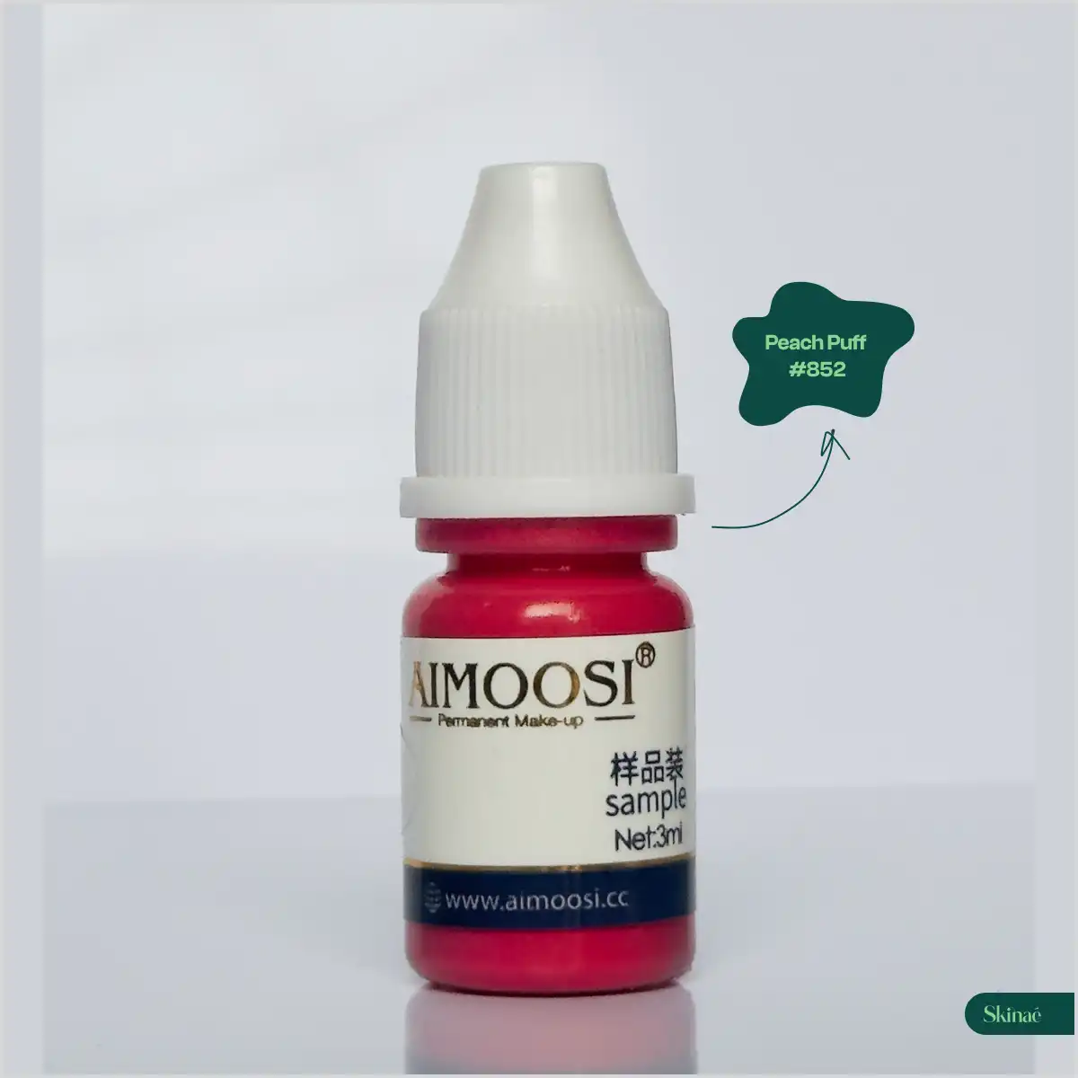 Aimoosi Peach Puff Pigment - Microblade Tattoo Ink For Permanent Makeup